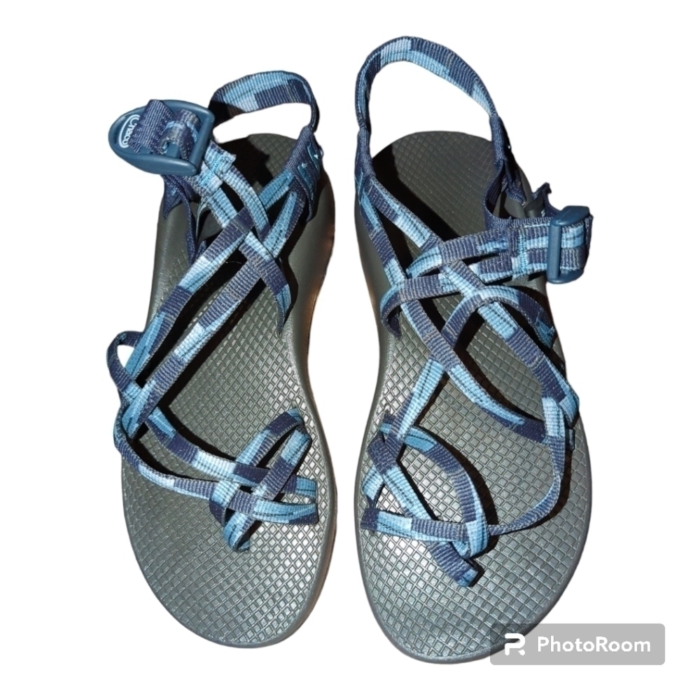 Chaco Women's Sandal JCH108068 nave and black excellent condition - Picture 1 of 4